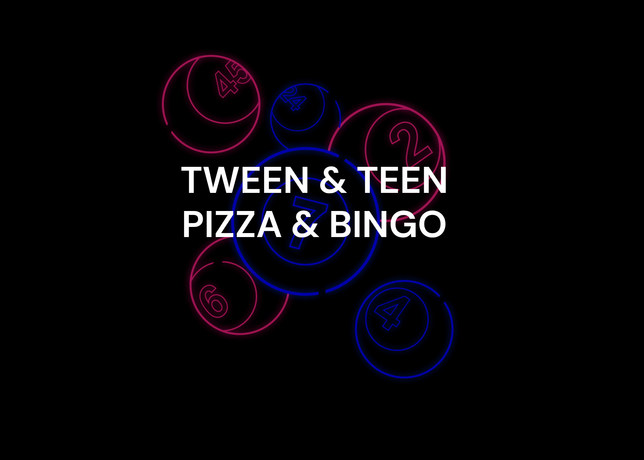Tween/Teen BINGO